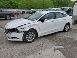 Salvage cars for sale from Copart Hurricane, WV: 2017 Ford Fusion S