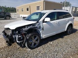 Salvage cars for sale at Ellenwood, GA auction: 2017 Dodge Journey Crossroad