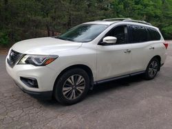 Salvage cars for sale from Copart Hueytown, AL: 2017 Nissan Pathfinder S