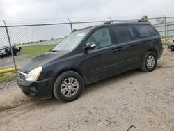 Salvage cars for sale from Copart Houston, TX: 2012 KIA Sedona LX