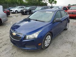 Chevrolet Cruze LS salvage cars for sale: 2012 Chevrolet Cruze LS