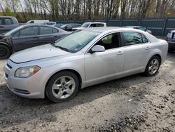 Salvage cars for sale from Copart Candia, NH: 2010 Chevrolet Malibu 1LT