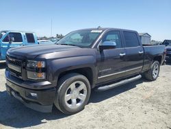 Salvage trucks for sale at Antelope, CA auction: 2014 Chevrolet Silverado K1500 LTZ