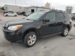 Salvage cars for sale at New Orleans, LA auction: 2015 Subaru Forester 2.5I Premium