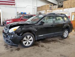 Salvage cars for sale from Copart Ham Lake, MN: 2012 Subaru Outback 2.5I