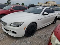 Salvage cars for sale at Tulsa, OK auction: 2013 BMW 650 I