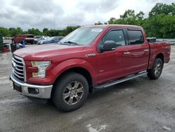 Salvage cars for sale at Ellwood City, PA auction: 2015 Ford F150 Supercrew
