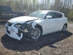 Salvage cars for sale at Bowmanville, ON auction: 2013 Lexus CT 200