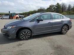 Salvage cars for sale from Copart Brookhaven, NY: 2014 Honda Civic EXL