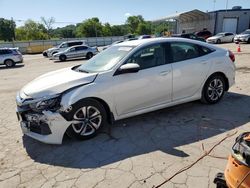 Salvage cars for sale at Lebanon, TN auction: 2017 Honda Civic LX