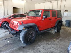 Salvage cars for sale from Copart Madisonville, TN: 2015 Jeep Wrangler Unlimited Sport