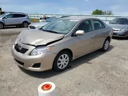 Toyota salvage cars for sale: 2010 Toyota Corolla Base