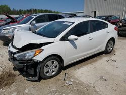 Salvage cars for sale at Franklin, WI auction: 2016 KIA Forte LX