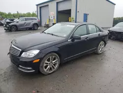 Salvage cars for sale at Duryea, PA auction: 2012 Mercedes-Benz C 300 4matic