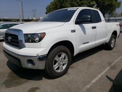 Salvage cars for sale at Rancho Cucamonga, CA auction: 2008 Toyota Tundra Double Cab
