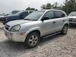 Salvage cars for sale from Copart Houston, TX: 2008 Hyundai Tucson GLS
