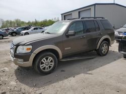 Vehiculos salvage en venta de Copart Duryea, PA: 2008 Ford Explorer Eddie Bauer