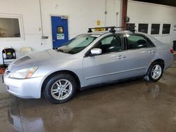 Salvage cars for sale from Copart Blaine, MN: 2005 Honda Accord LX