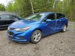 Salvage cars for sale at Bowmanville, ON auction: 2017 Chevrolet Cruze LT