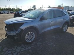 Salvage cars for sale at Cahokia Heights, IL auction: 2022 Ford Escape SE