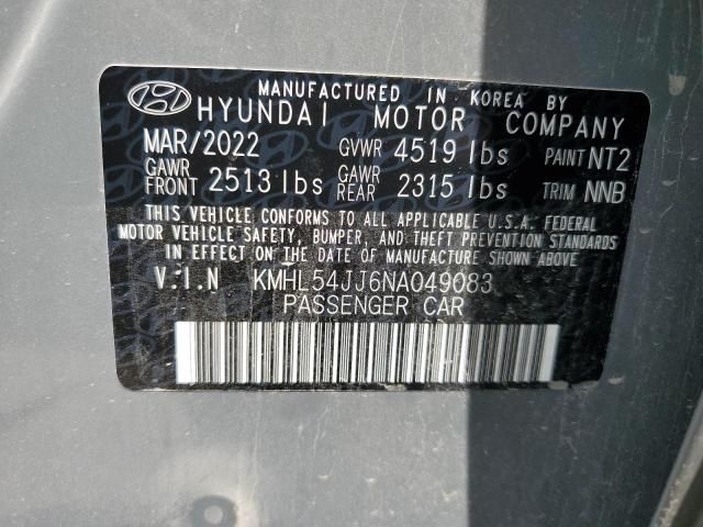 2022 Hyundai Sonata Hybrid