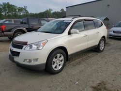 Salvage cars for sale at Spartanburg, SC auction: 2012 Chevrolet Traverse LT