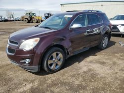 Salvage cars for sale from Copart Rocky View County, AB: 2011 Chevrolet Equinox LTZ