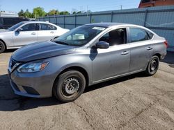 Salvage cars for sale at Pennsburg, PA auction: 2016 Nissan Sentra S