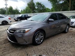 Salvage cars for sale at Midway, FL auction: 2017 Toyota Camry LE