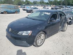 Salvage cars for sale at Madisonville, TN auction: 2016 Volkswagen Jetta SEL
