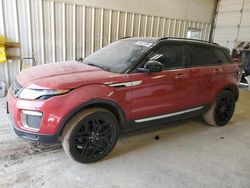 Vehiculos salvage en venta de Copart Abilene, TX: 2017 Land Rover Range Rover Evoque HSE