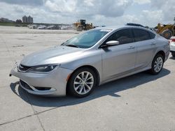 Salvage cars for sale at New Orleans, LA auction: 2015 Chrysler 200 C