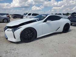 Salvage cars for sale at Arcadia, FL auction: 2018 Lexus LC 500