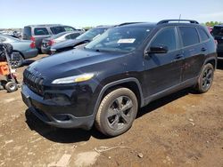 Vehiculos salvage en venta de Copart Elgin, IL: 2017 Jeep Cherokee Limited