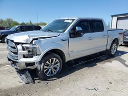 Salvage cars for sale at Duryea, PA auction: 2015 Ford F150 Supercrew