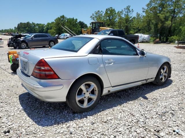 2001 Mercedes-Benz SLK 320