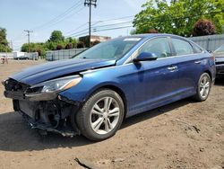 Salvage cars for sale at New Britain, CT auction: 2018 Hyundai Sonata Sport