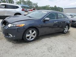 Salvage cars for sale at Spartanburg, SC auction: 2013 Acura TSX