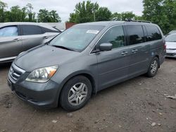 Honda Odyssey exl salvage cars for sale: 2007 Honda Odyssey EXL