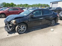 Salvage cars for sale at Duryea, PA auction: 2015 Nissan Sentra S