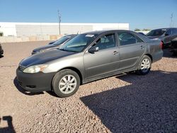 Salvage cars for sale from Copart Phoenix, AZ: 2002 Toyota Camry LE