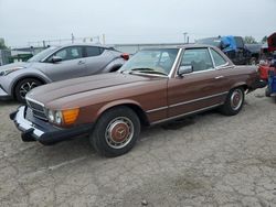 Salvage cars for sale at Dyer, IN auction: 1977 Mercedes-Benz 450 SL