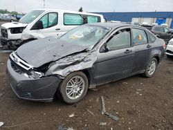 Vehiculos salvage en venta de Copart Woodhaven, MI: 2010 Ford Focus SE