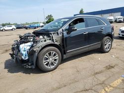 Salvage cars for sale at Woodhaven, MI auction: 2021 Cadillac XT5 Premium Luxury