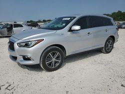 Salvage cars for sale from Copart New Braunfels, TX: 2018 Infiniti QX60