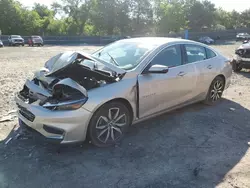 Salvage cars for sale at Madisonville, TN auction: 2016 Chevrolet Malibu LT