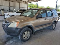 2003 Honda CR-V LX en venta en Cartersville, GA