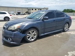 Salvage cars for sale at Wilmer, TX auction: 2013 Subaru Legacy 2.5I Limited