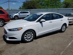 Salvage cars for sale from Copart Moraine, OH: 2016 Ford Fusion S