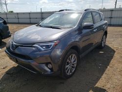 Salvage cars for sale at Elgin, IL auction: 2018 Toyota Rav4 HV Limited